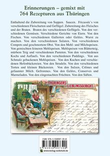 Alt-Thüringer Kochbuch 1854, Buch