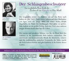 Der Schlangenbeschwörer - Eine musikalische Reise durch die Zauberwelt de Klarinette, CD