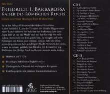 Elke Bader: Friedrich I. Barbarossa - Kaiser des römischen Reichs, 2 CDs