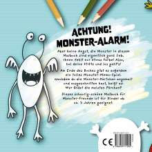 Silke Weßner: Monster-Alarm! Das schaurig-schöne Monster-Malbuch für Kinder ab 3 Jahren, Buch
