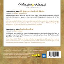 Märchen-Klassik: Ali Baba und die vierzig Räuber  (Die Zeit-Edition), CD