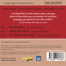 ZEIT Edition: Große Oper für kleine Hörer Set 1 (3 Opernhörspiele mit Musik), 3 CDs