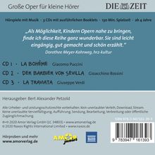ZEIT Edition: Große Oper für kleine Hörer Set 2 (3 Opernhörspiele mit Musik), 3 CDs