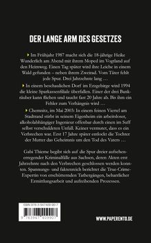 "Der lange Arm des Gesetzes" - Texte über drei ungelöste Kriminalfälle aus Sachsen und die Ermittlungen dazu.