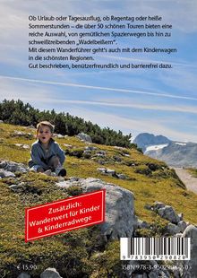 Sabine Köth: Kinderwagen- und Tragetouren Salzkammergut, Nationalpark Kalkalpen und Region Pyhrn-Priel, Buch