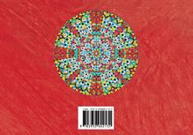 Oben steht: "ISBN: 978-3-9506021-3-5". Darunter: Barcode. In der Mitte ein buntes, mosaikartiges Kreismuster.
