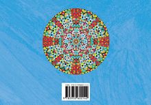 ISBN: 978-3-9506021-4-2. Bunte Mandala-Illustration auf hellblauem Hintergrund, darunter ein Barcode.