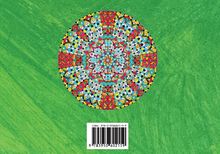 ISBN: 978-3-9504621-5-9. Bunter Mandala-Kreis auf grünem Hintergrund. Unten ein Barcode.