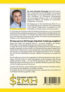 Dr. med. Christian Schwegler verbindet Schulmedizin, Traditionelle Chinesische Medizin und Hypnotherapie. Logo: SIMH.