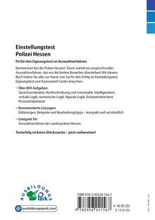 Kurt Guth: Einstellungstest Polizei Hessen, Buch