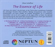 Oliver Scheffner: The Essence Of Life, CD