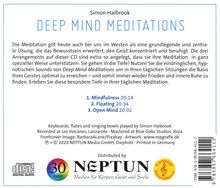 Deep Mind Meditations, CD