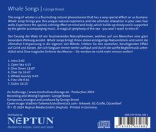 Whale Songs, CD