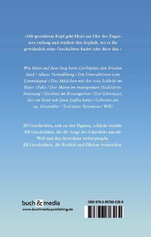 „Mit gesenktem Kopf geht Heiri am Ufer des Zugersees entlang... Elf Geschichten, nah an den Figuren, schlicht erzählt.“