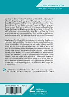 Yara L. R. Borges: Wie beurteile ich eine Klavierschule?, Buch