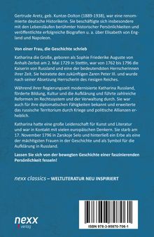 Gertrude Aretz: Katharina die Große, Buch