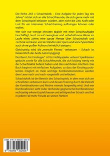 Heinz Brunthaler: 365 x Schachtaktik für Einsteiger, Buch