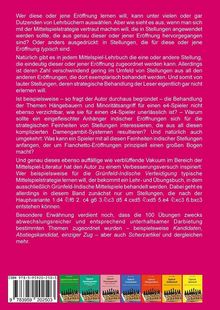Text über das Erlernen von Schacheröffnungen und Mittelspielstrategien, mit Fokus auf die Grünfeld-Indische Verteidigung.