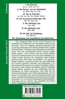 Siegmar Baron von Schultze-Gallera: Geschichte des Saalkreises von der ältesten Zeit ab, Buch