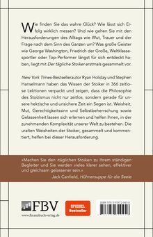 Ryan Holiday: Der tägliche Stoiker, Buch