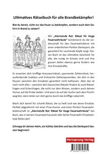 Nanja Holland: Alarmstufe Rot: Rätsel für kluge Feuerwehrleute, Buch