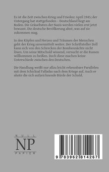 Hans Fallada: Der Alpdruck, Buch