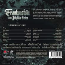 Frankenstein und der Zirkel der Sieben (04) Tödliches Wissen, CD