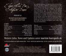 Edgar Allan Poe &amp; Auguste Dupin (12) In den Katakomben lauert der Tod, CD