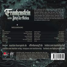 Frankenstein und der Zirkel der Sieben (09) Neuanfang, CD