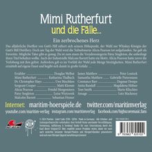 Mimi Rutherfurt und die Fälle...  (62) Ein Zerbrochenes Herz, CD