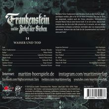 Frankenstein und der Zirkel der Sieben (14) Wasser und Tod, CD