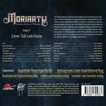 Moriarty - Zwischen Genie und Verbrechen (17) Dem Tod entrissen, CD