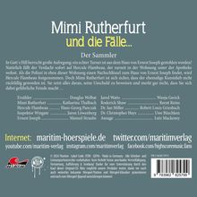 Mimi Rutherfurt und die Fälle... (65) Der Sammler, CD