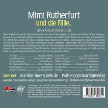 Mimi Rutherfurt und die Fälle... (67) Alles Glück dieser Erde, CD