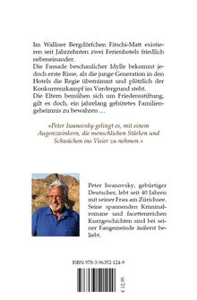 Peter Iwanovsky: Fitschi-Matt, Buch