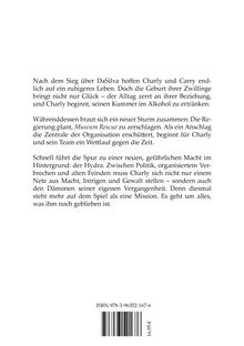 Eine Beschreibung über Charly und Carry, die nach DaSilvas Niederlage auf Ruhe hoffen. Die ISBN ist 978-3-96352-167-6.