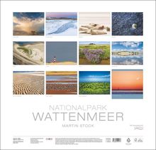 Kalender für den Nationalpark Wattenmeer mit Fotos für jeden Monat. Fotograf: Martin Stock.