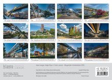 Wuppertaler Schwebebahn 2025 Bildkalender A3 Spiralbindung, Kalender