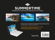 Summertime - KUNTH Tischkalender 2025, Kalender