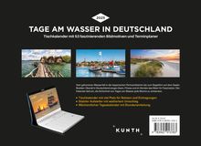 Tage am Wasser in Deutschland - KUNTH Tischkalender 2025, Kalender