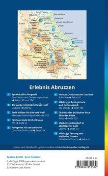 Erlebnis Abruzzen: Spektakuläre Bergwelt, Hauptstadt L’Aquila, Wälder, Kirchenkunst, Küste. Buchinfos: 312 Seiten, 20,90 €.
