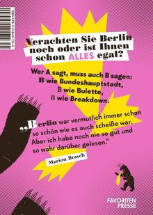 Björn Kuhligk: Berlin-Beschimpfung, Buch