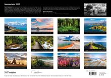 Neuseeland 2027. Fotograf: Robert Haasmann. 12 Landschaftsbilder, darunter Berge, Küsten und Wälder. Preis: € 29,95.