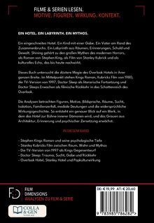 Filme & Serien lesen. Motive. Figuren. Wirkung. Kontext. Ein Hotel. Ein Labyrinth. Ein Mythos. Beschreibung eines Buches.