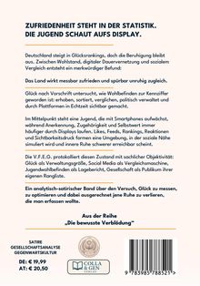 Beschreibung eines Buchrückens: Titel ist fett. Text beschreibt gesellschaftliche Analysen und Jugendkultur. Preisangaben, Verlag.