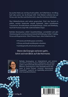 Texte erklären das Thema Hormone bei Männern, ihre Rolle für Energie, Prostata, Stress und Schlaf. Bild von Nathalie Baranauskas.