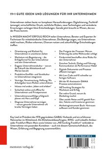 19+1 GUTE IDEEN UND LÖSUNGEN FÜR IHR UNTERNEHMEN. Themen: Orientierung, Wachstum, Konfliktkultur, KI-Assistenz.