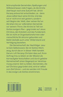 Ein Text erläutert die Zukunft der Kirche, gegründet auf Jesus Christus, und spricht Gläubige zur Mission und Gemeinschaft an. Unten steht das "VERBUM MEDIEN" Logo.