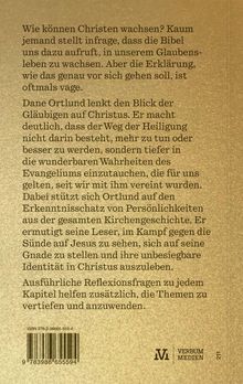 "Wie können Christen wachsen? Kaum jemand stellt infrage, dass die Bibel uns dazu aufruft... Identität in Christus auszuleben." Links unten ISBN. Rechts unten Logo: VERBUM MEDIEN.