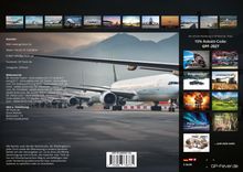 15% Rabatt-Code: GPF-2027. Kontakt: www.gp-fever.de. Abgebildet sind große Flugzeuge am Boden vor einer Bergkulisse.